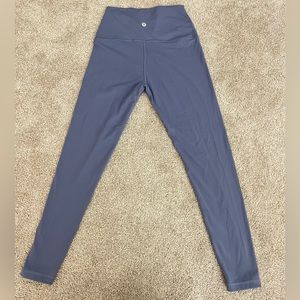 Lululemon Yoga Align High-Rise Leggings size:6  color: Thunder Blue